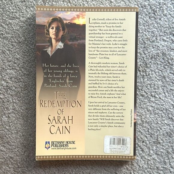 “The Redemption of Sarah Cain” by Beverly Lewis - Picture 3 of 6